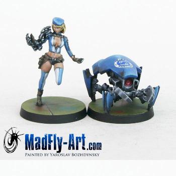 Tech Bee & Crabbot Ancillary Remote Unit by MadFlyArtStudio