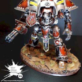 Imperial Knight of House Raven by Kova