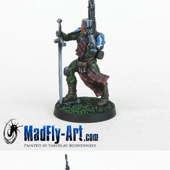 3rd Highlander Grey Rifles (HMG AP) by MadFlyArtStudio