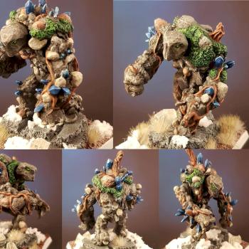 Earth elemental regiment by Nitwit