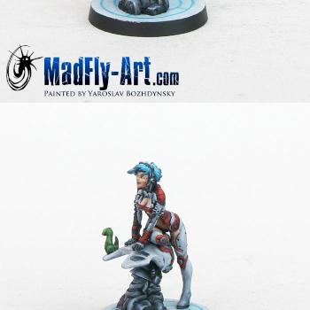 Lizard Squadron Pilot by MadFlyArtStudio