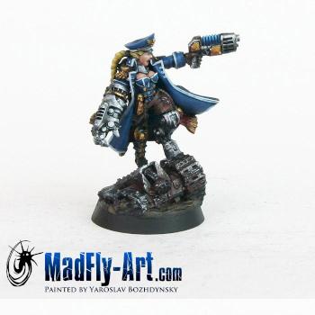 Female Brave Commissar by MadFlyArtStudio
