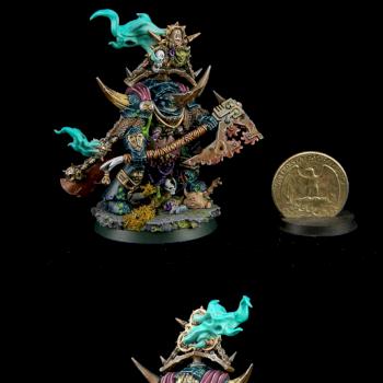 Plague Marine - Lord of Cantagion by falchieyan