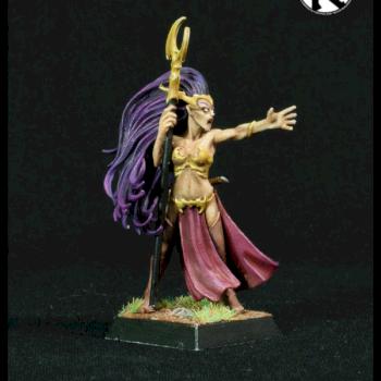 Dark Elf Sorceress by Resurrection