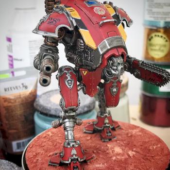 Knight Armiger Warglaive of House Raven by Skyforj