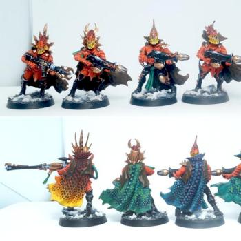 Eldar Fire Dragons by ghostd