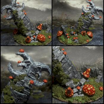Nigh Goblin (Moonclan) crooked moon idol by Maho