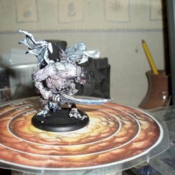 Legion of Everblight nephilim soldier by cyma