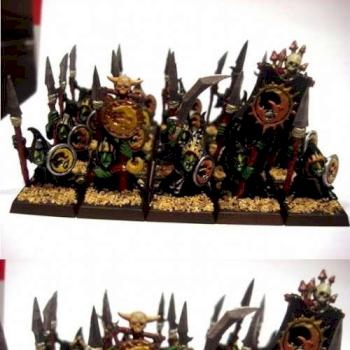 Unit of Night Goblins by junior elf