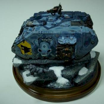 Space Wolves Land Raider Crusader by Koumoutsas
