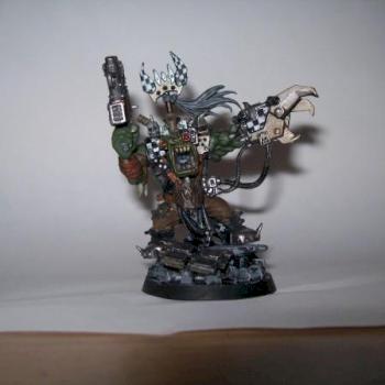 Black Reach Ork Warboss by shaddersthebrave