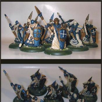 Menoth Temple Flameguard by boffothesane