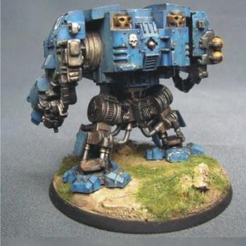 Ultramarine Dreadnought by pipiakida