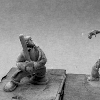 skinhead vs. zombie by blitzkrieg bob