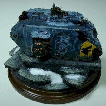 Space Wolves Land Raider Crusader by Koumoutsas