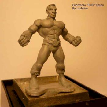 Superhero Sculpt by Lasharm