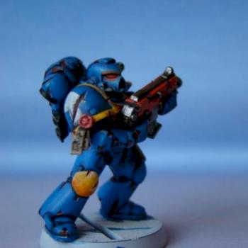 space marine by nicoleon