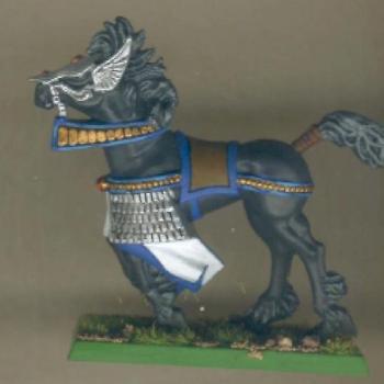 cheval heaume d'argent by Mr.Lex