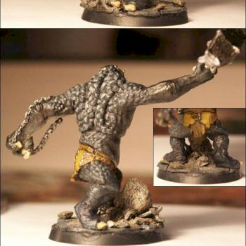 LOTR Cave Troll from Moria by stoned