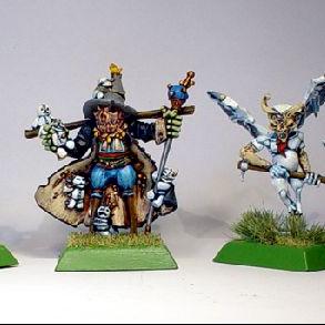 Neran and his flying monkey friends by pillgrimus