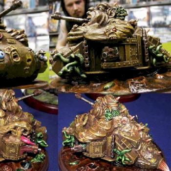 Plague Carrier - Nurgle-possessed Predator by eoinwhelan