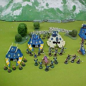 Eldar Army by Deep Strike