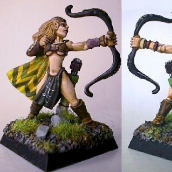 Yellis, Wild Elf from by Brushingup