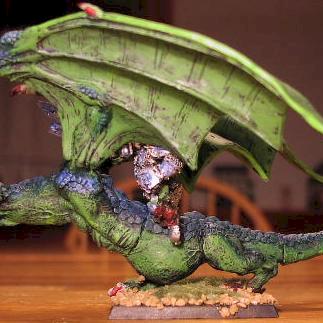 Orc and Goblin Wyvern by Drazen
