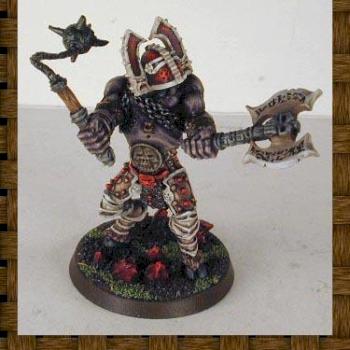 Daemon Prince of Khorne by Cleven