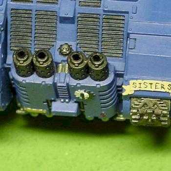 Ultramarine Land Raider Prometheus 2 by jwave