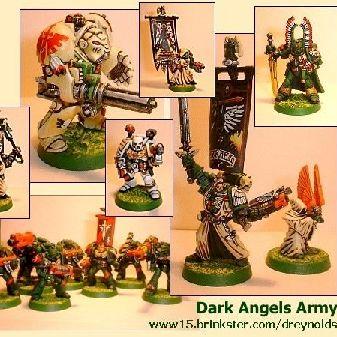 Dark Angels Army by dave abz
