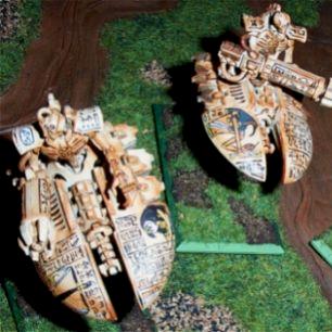 Destroyers Nécrons by AlaricCantonain