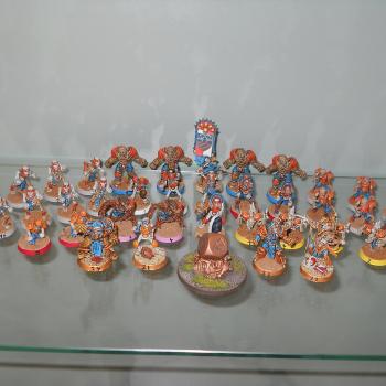 Blood Bowl - Triple Team of Khemri-Undead-Necromantics by Bayernkini