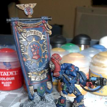 Crimson fist captain limited edition by TehHellion
