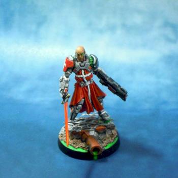 CABALLERO HOSPITLARIO PADRE-OFICIAL GABRIEL DE FERSEN / HOPITALIER KNIGHT FATHER-OFFICE GABRIELE DE by Edghar