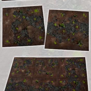 MODULAR 72x48 ROAD GAMEBOARD wfb, fantasy scenery terrain by studiolevel