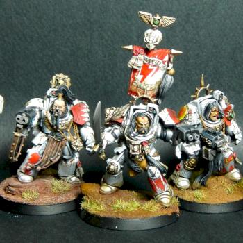 White Scars Terminator squad by RAFF