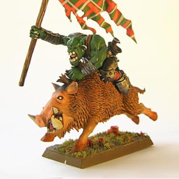 Boar boyz standard bearer by LukaszCyranski