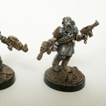 Chaos Cultist / INQ 28 ganger: Temple of the Lizard gangers by tomcra