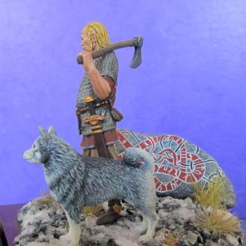guerrier viking, Sigtuna, Suède (Profil) by bodin