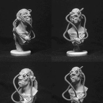 Cyborg bust, 1/9 by Dimitry