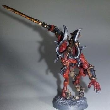 Herald of Khorne by kiimao