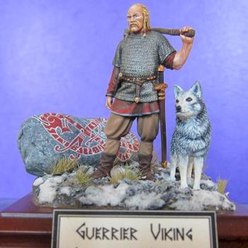 Guerrier viking, Sigtuna, Suède by bodin