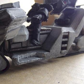 dark angels SNOW attack bike custom build by LEEDOGG