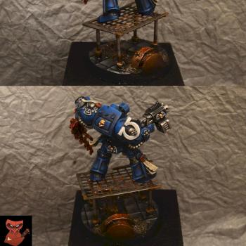 Space Hulk Ultramarine Terminator Goriel by 400LB.Gorilla