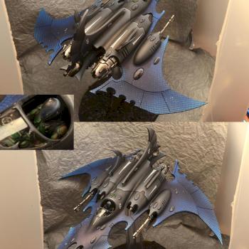 Dark Eldar Razorwing Jetfighter by 400LB.Gorilla