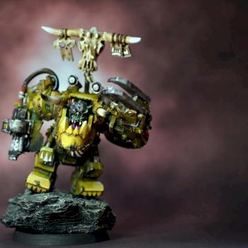 Ghazghkull Thraka, al estilo luna malvada by Nugruk