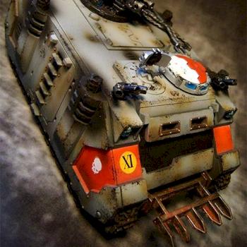 Grey knights razorback by Tryzna