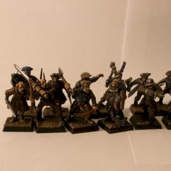 Mordheim Mercenary Warband by george l.
