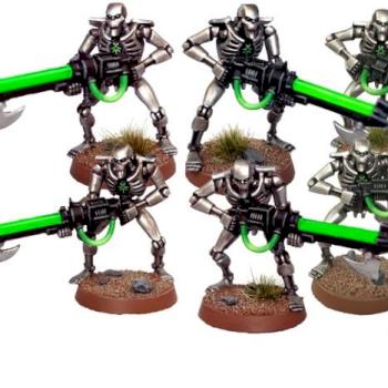 Necron Warriors by Thoras